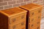 Pair of Burr Wood Bedside Chests - Image 15