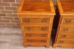 Pair of Burr Wood Bedside Chests - Image 17