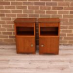 Pair of Retro Vintage Bedside Tables