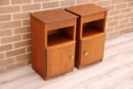 Pair of Retro Vintage Bedside Tables - Image 2