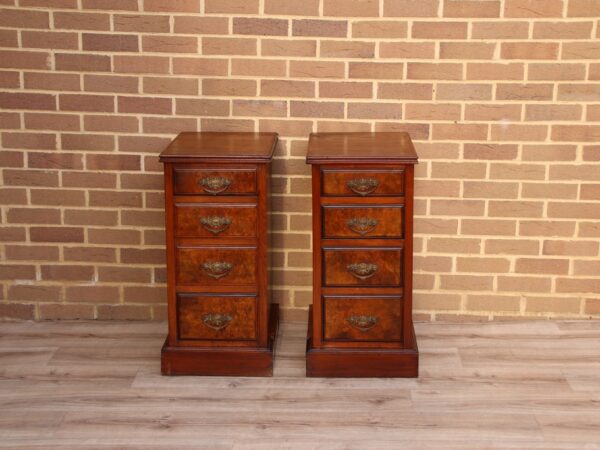 Pair of Victorian Antique Bedside Chests