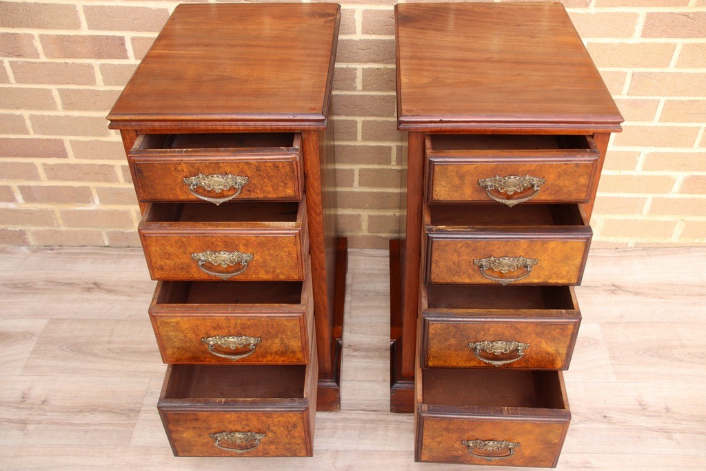 Pair of Victorian Antique Bedside Chests - Image 10