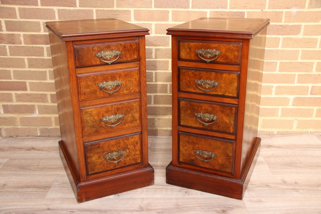 Pair of Victorian Antique Bedside Chests - Image 12