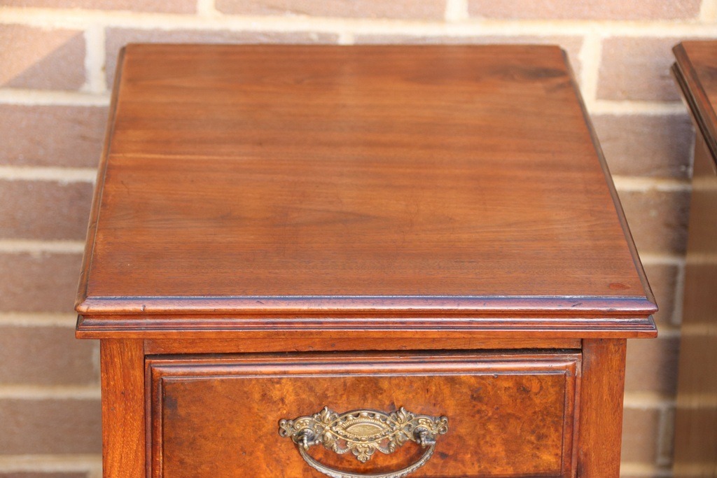 Pair of Victorian Antique Bedside Chests - Image 21
