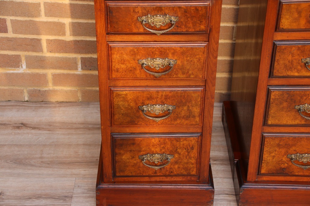 Pair of Victorian Antique Bedside Chests - Image 22