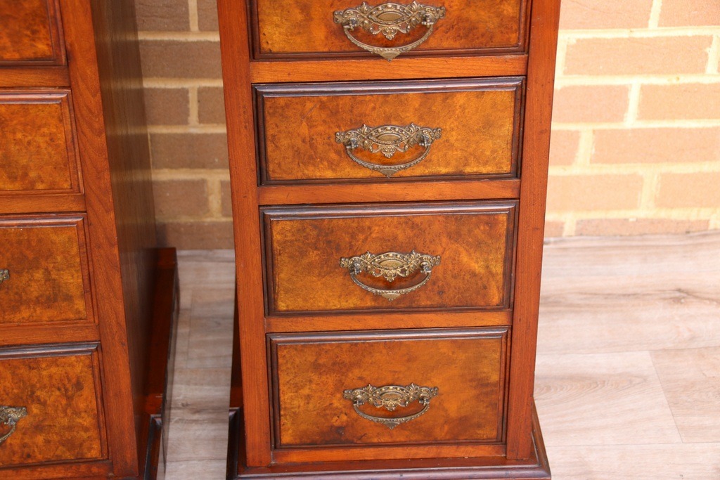 Pair of Victorian Antique Bedside Chests - Image 24