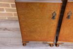 Pair of Antique Burr Walnut Bedside Cabinets - Image 14