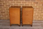 Pair of Antique Burr Walnut Bedside Cabinets - Image 19