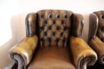 Pair of Thomas Lloyd Chesterfield Regent Armchairs - Image 3