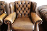 Pair of Thomas Lloyd Chesterfield Regent Armchairs - Image 5