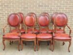 8 Vintage Dining Chairs