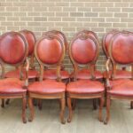 8 Vintage Dining Chairs