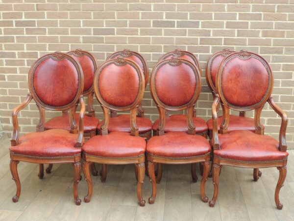8 Vintage Dining Chairs