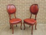 8 Vintage Dining Chairs - Image 5