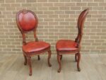 8 Vintage Dining Chairs - Image 6
