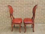 8 Vintage Dining Chairs - Image 7