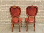 8 Vintage Dining Chairs - Image 9