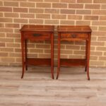 Pair of Charles Barr Bedside Tables