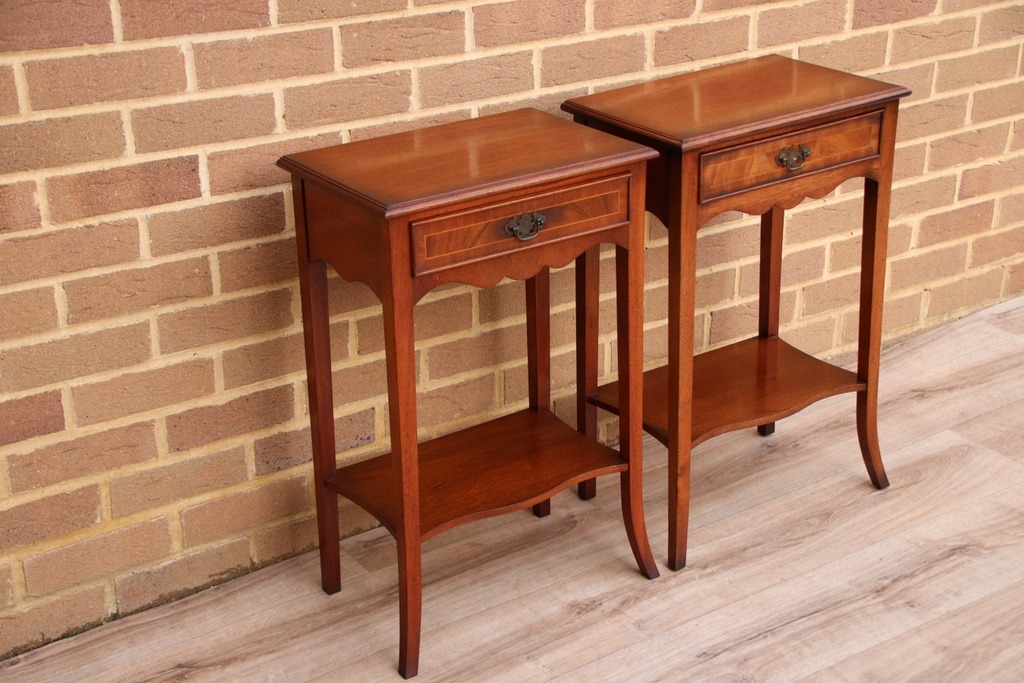 Pair of Charles Barr Bedside Tables - Image 2