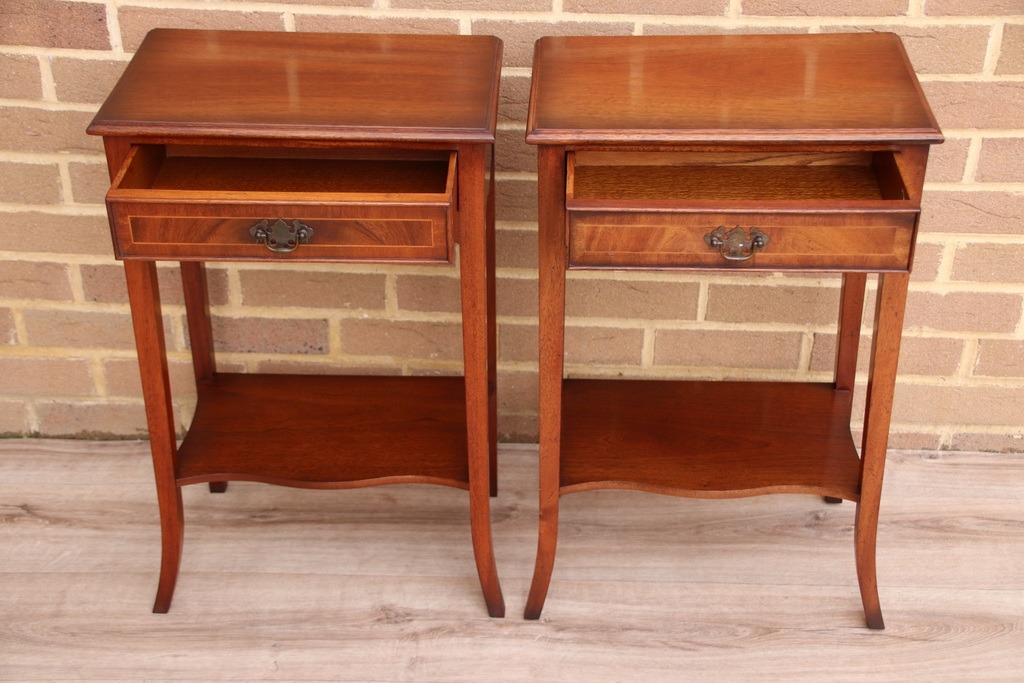 Pair of Charles Barr Bedside Tables - Image 4