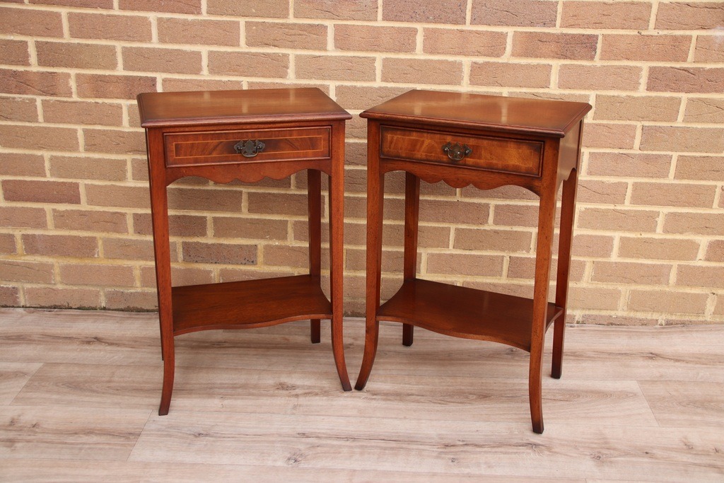 Pair of Charles Barr Bedside Tables - Image 12