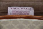 Wesley Barrell French Wingback Armchair with Footstool - Image 13