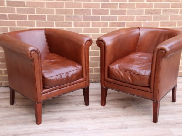Pair of Laura Ashley Osbourne Tub Armchairs