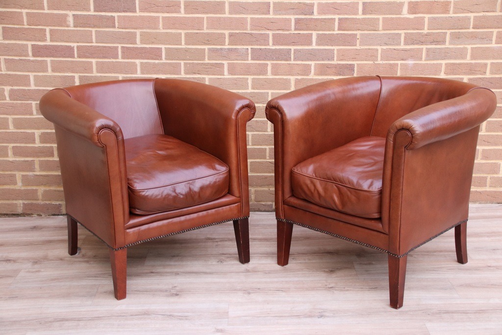 Pair of Laura Ashley Osbourne Tub Armchairs - Image 2