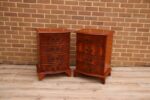 Pair of Burr Wood Bedside Tables - Image 12