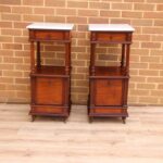 Pair of Victorian Bedside Tables