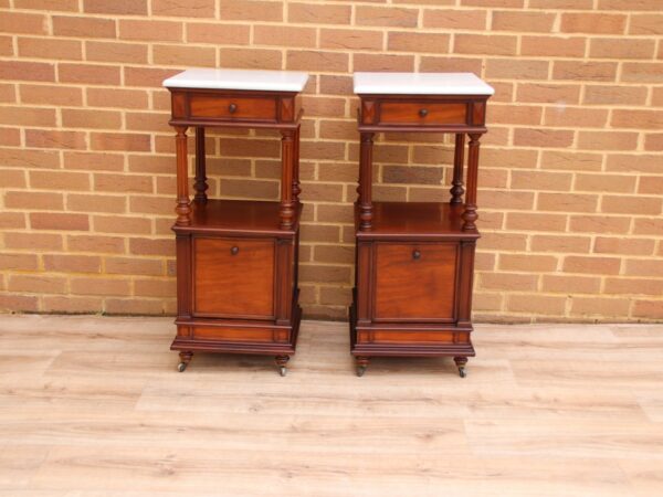 Pair of Victorian Bedside Tables
