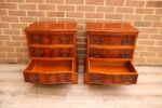Pair of Burr Bedside Tables - Image 7