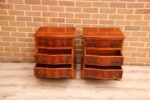 Pair of Burr Bedside Tables - Image 8