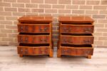 Pair of Burr Bedside Tables - Image 9
