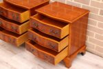 Pair of Burr Bedside Tables - Image 12