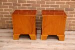 Pair of Burr Bedside Tables - Image 16