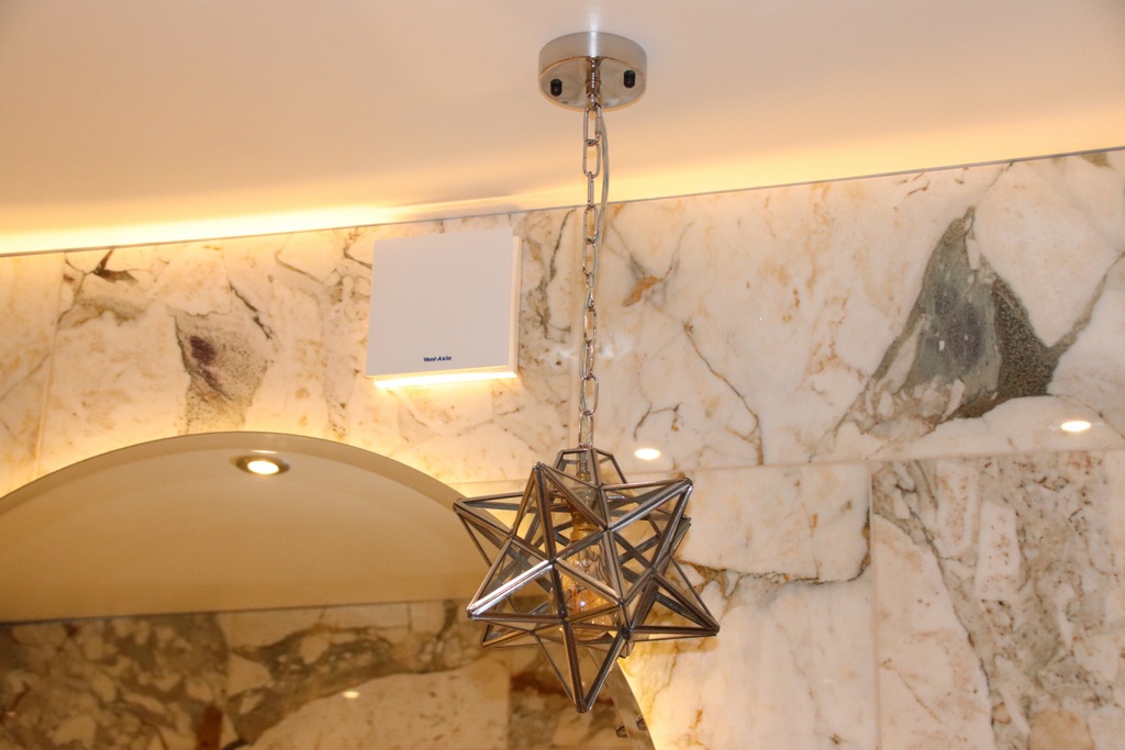 Pair of Star Ceiling Light Pendants - Image 2