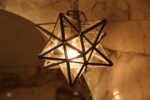 Pair of Star Ceiling Light Pendants - Image 7