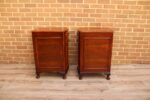 Pair of Queen Anne English Nightstands - Image 12