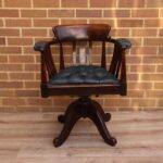 Antique Banker’s Chair