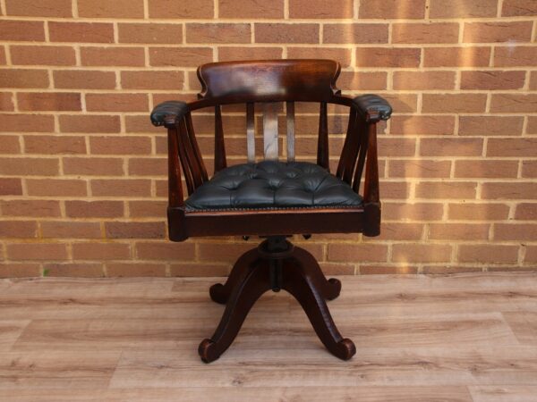 Antique Banker’s Chair
