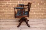 Antique Banker’s Chair - Image 5