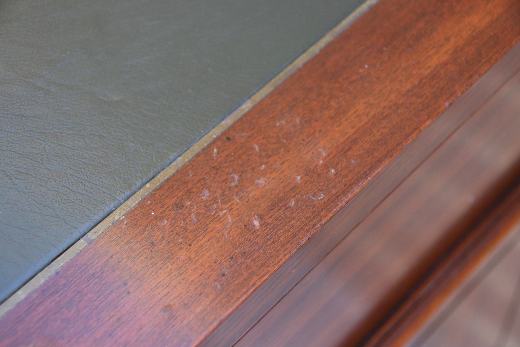 Military Campaign Pedestal Directors Desk - Image 19