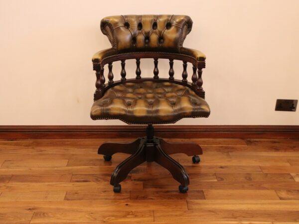 Chesterfield Captains Chair