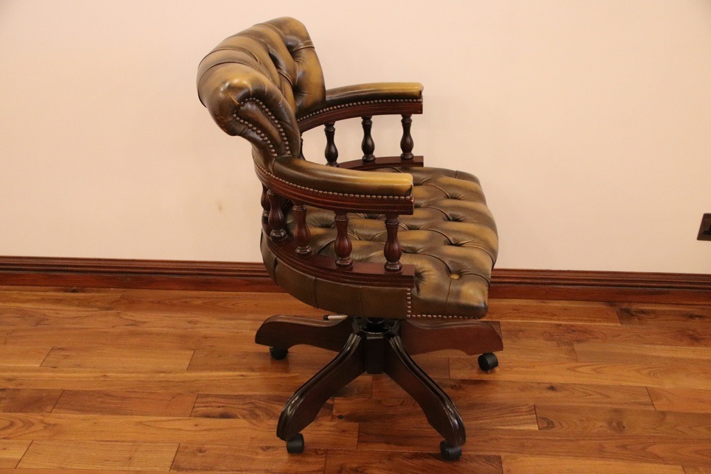 Chesterfield Captains Chair - Image 6