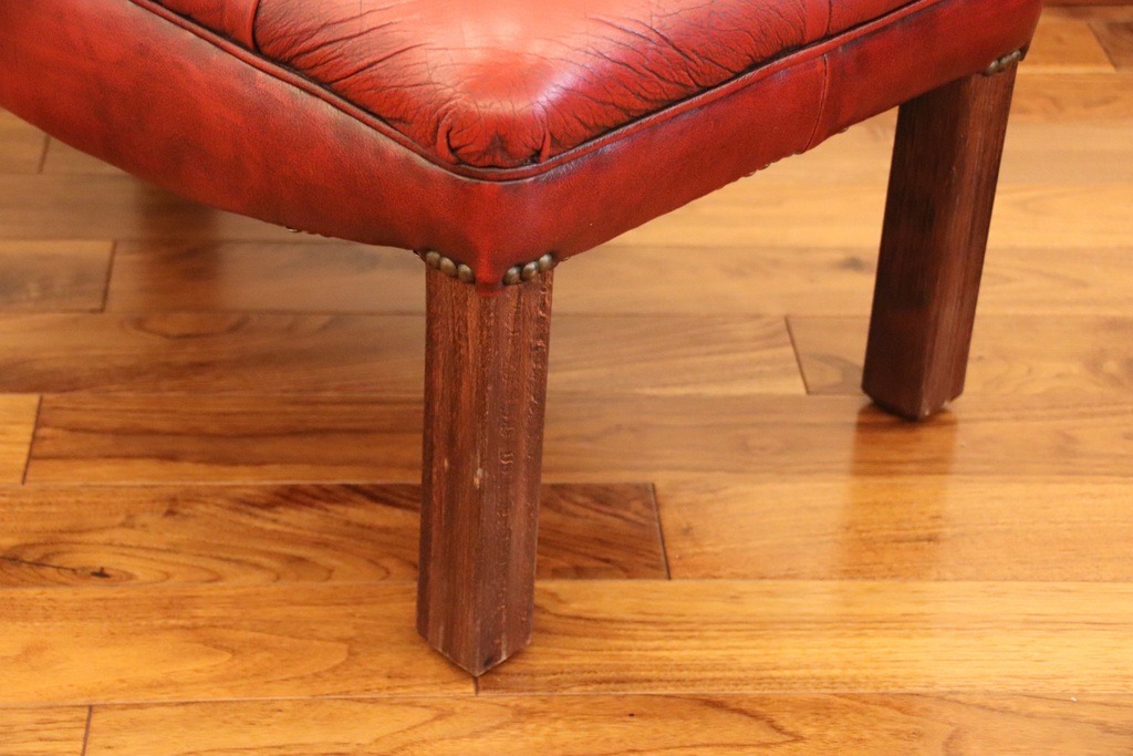 Chesterfield Vintage Footstool - Image 7