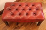 Chesterfield Vintage Footstool - Image 9