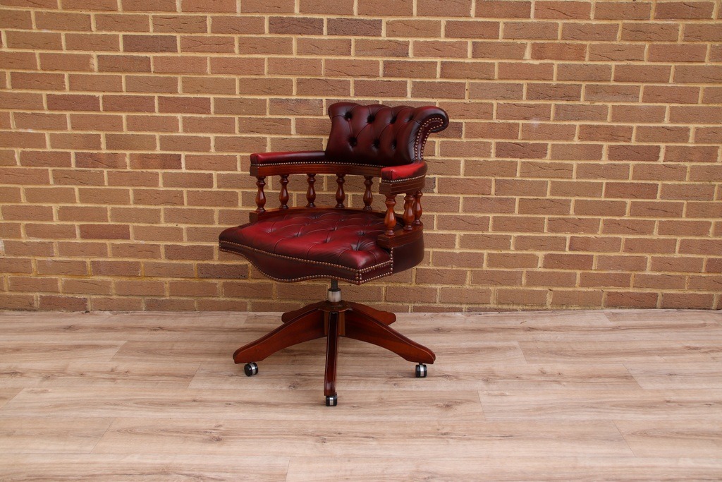 Chesterfield Captains Chair - Image 3