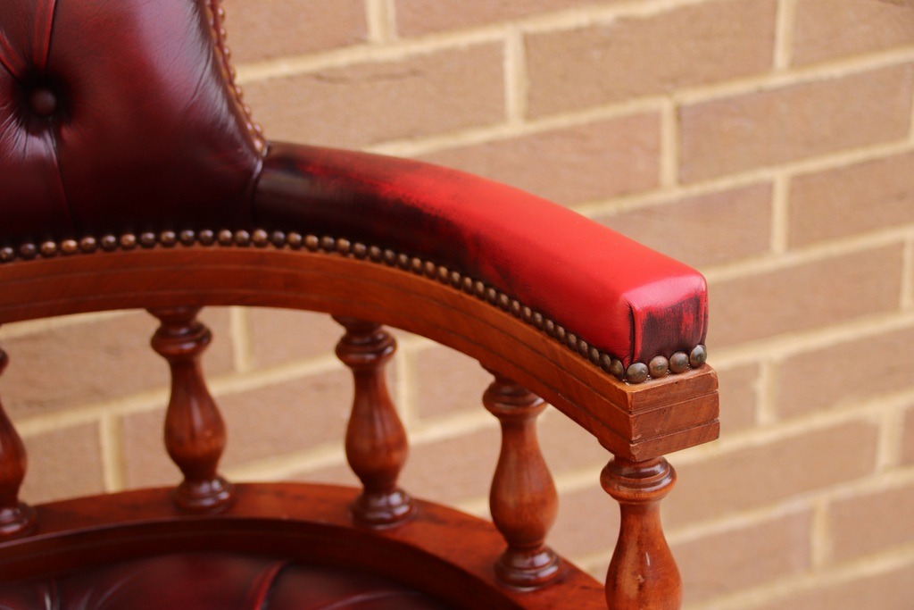 Chesterfield Captains Chair - Image 11