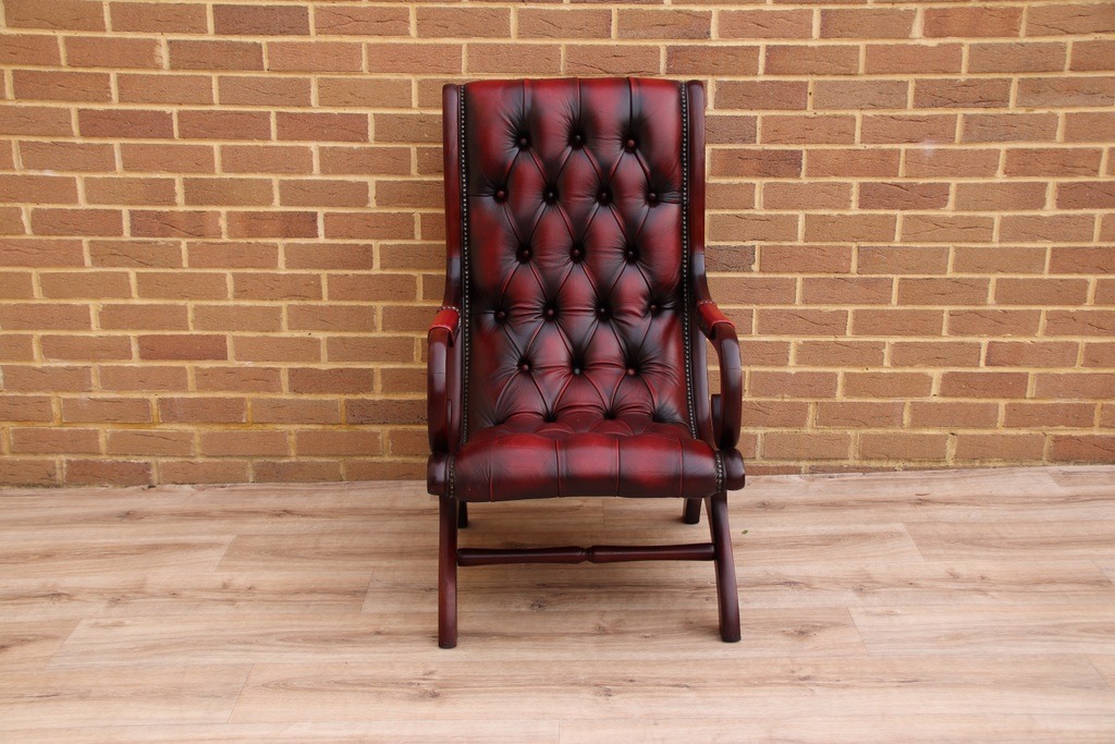 Pair of Chesterfield Slipper Chairs - Image 11